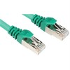 Sharkoon Patchkabel RJ45 Stecker > RJ45 Stecker CAT.6 S/FTP (grün, 1,5 Meter)