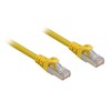Sharkoon Patchkabel RJ45 Cat.6a SFTP (gelb, 5 Meter, LSOH (Halogenfrei))