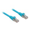 Sharkoon Patchkabel RJ45 Cat.6a SFTP (blau, 5 Meter, LSOH (Halogenfrei))