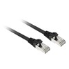 Sharkoon patch network cable SFTP, RJ-45, with Cat.7a raw cable (juodas, 2 meters)