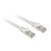Sharkoon patch network cable SFTP, RJ-45, with Cat.7a raw cable (baltas, 10 meters)