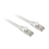 Sharkoon patch network cable SFTP, RJ-45, with Cat.7a raw cable (baltas, 10 meters)