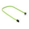 Sharkoon SATA 3 - 0.6 m - SATA III - SATA 7-pin - SATA 7-pin - Male/Male - Juodas,Žalias