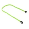 Sharkoon Sata III Kabelis sleeve (grün, 30 cm)