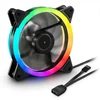 Sharkoon SHARK Blades RGB | 120 mm korpuso ventiliatorius