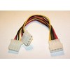 Sharkoon Sata Y Stromaadapter 4P Molex 0,15m bk - Skaitmeninis - Srovės / maitinimo šaltinis