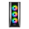 Sharkoon TG7M RGB, Tower-case - juodas, Seitenteil from gehrtetem Glas
