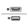 Sharkoon Kabelis USB 2.0 A-B Micro 2,0m juodas