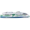 Siku SIKU 1728, Tallink Megastar keltas, 1: 1000, metalas / plastikas, baltas / mėlynas / žalias, universalus