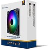 SilverStone AP184i-ARGB korpuso ventiliatorius, 180mm – juodos spalvos