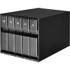SilverStone SST-FS305-12G 3.5" 5-Bay External Case - Juodas