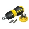 STANLEY WKRĘTAK MULTIBIT Z/G KRÓTKI + 7KOŃCÓWEK