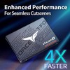2,5 Team Group VULCAN Z 256 GB (juodas/grau, SATA 6 Gb/s, 2,5)