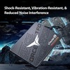 2,5 512GB Team Group VULCAN Z (juodas/grau, SATA 6 Gb/s, 2,5)