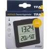 Termometras - higrometras su laikrodžiu, data ir žadintuvu TFA 30-5038-01
