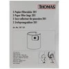 Dulkių siurblio maišeliai Thomas 201, 787101, 5 vnt