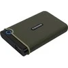 Kietasis diskas TRANSCEND 2TB StoreJet 25M3G USB 3.1 2.5 guminis dėklas su apsauga nuo smūgių, Military Žalias Slim