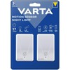Varta Motion Sensor Night Light Twin Pack be. Batt. 16624101402