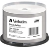 VERBATIM 43745 CD-R Verbatim 50vnt, 700MB, 52x, verpstė Baltas PLATUS SPAUSDINAMAS PAVIRŠIAUS