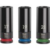 WERA Wheel Impaktor C Set 1 Lizdų komplektas, 1/2 pavara
