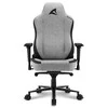 Žaidimų kėdė Sharkoon SGS40 Fabric Skiller Gaming Chair, Juoda-pilka