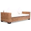 Sofa 15 d. sofų komplektas, natūralus ratanas