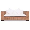 Sofa 15 d. sofų komplektas, natūralus ratanas