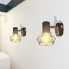 Sieninis šviestuvas Sieniniai šviestuvai su kaitrinėmis LED lemputėmis, 2vnt., juodi