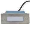 Įleidžiami laiptų pakopų LED šviestuvai, 2vnt., 44x111x56mm