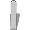 240580 Free Standing Floor Mirror Full Length Rectangular Pilkas
