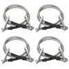 310252 Ropes with Carabiner 4 pcs Rubber