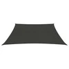 Uždanga nuo saulės, antracito spalvos, 3/4x3m, HDPE, 160g/m²