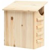 314820 Bat House Solid Firwood 30x20x38 cm