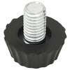 315594 Adjustable Furniture Feet M8 18 pcs Juodas