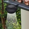 Saulės energija įkraunamų lauko šviestuvų rinkinys, 6vnt., juodi
