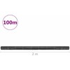 Agroplėvelė nuo piktžolių ir šaknų, juoda, 2x100 m, PP