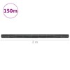 Agroplėvelė nuo piktžolių ir šaknų, juoda, 2x150m, PP