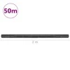 Agroplėvelė nuo piktžolių ir šaknų, juoda, 2x50 m, PP