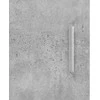 Akvariumo stovas, betono pilkas, 101x41x58cm, apdirbta mediena