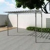Arka Vijoklinėms Rožėms, Plieninė Pavėsinė, Sodo Dekoracija