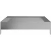 Aukštas sodo lovelis, 100x100x26cm, galvanizuotas plienas