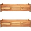 Aukšti sodo loveliai, 2vnt., 100x30x25cm, akacijos mediena