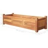 Aukšti sodo loveliai, 2vnt., 100x30x25cm, akacijos mediena