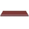 Automatinė ištraukiama markizė su LED, bordo spalvos, 500x300cm