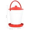 Automatinė naminių paukščių girdykla, 18l