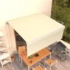 Automatiniu būdu ištraukiama markizė, kreminė, 4x3m