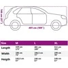 Automobilio uždangalas visureigiui, sidabrinis, M dydžio