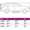 Automobilio uždangalas visureigiui, sidabrinis, M dydžio, PEVA