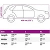 Automobilio uždangalas visureigiui, sidabrinis, M dydžio