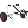 Baidarės vežimėlis, aliuminis, sulankstomas, 45kg